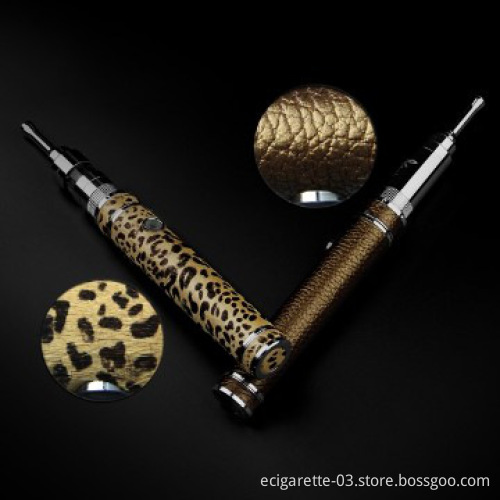 NO.1 seller ecig vv mod mage full mechanical mod real leather material
